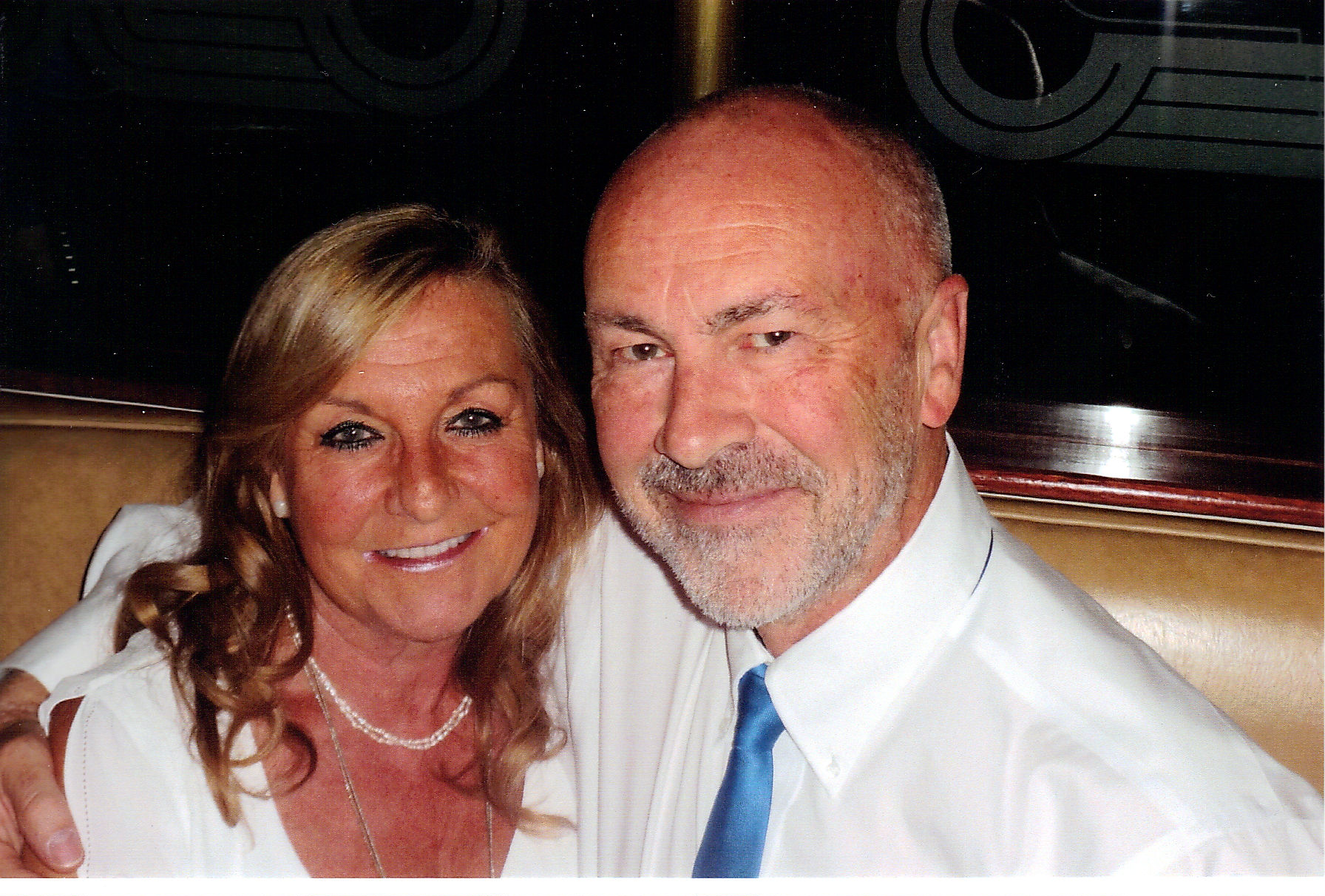 John and Ali at Mortons